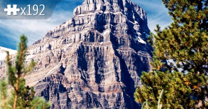 Banff mountain peak