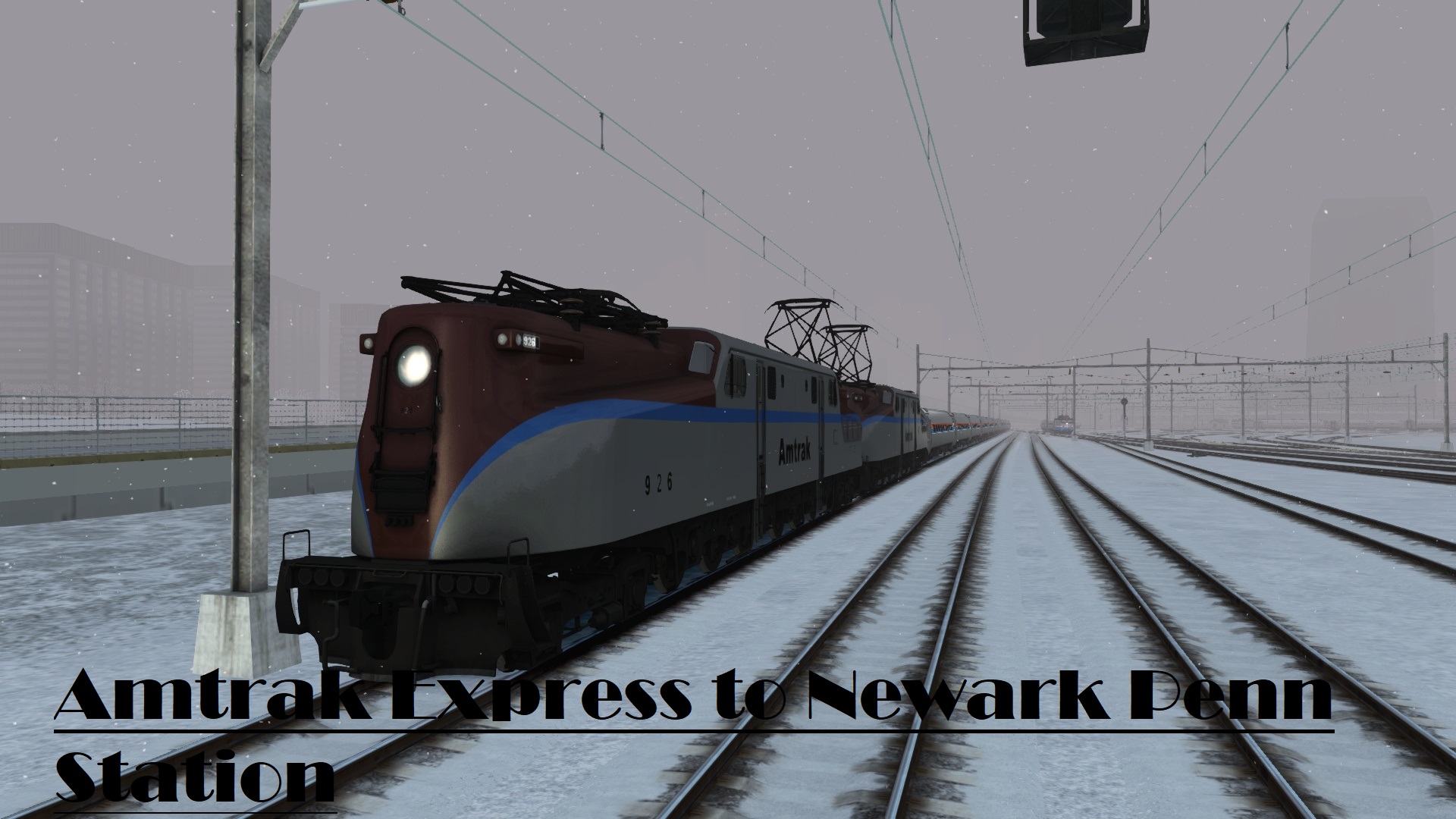 Amtrak Express to Newark Penn Station preview