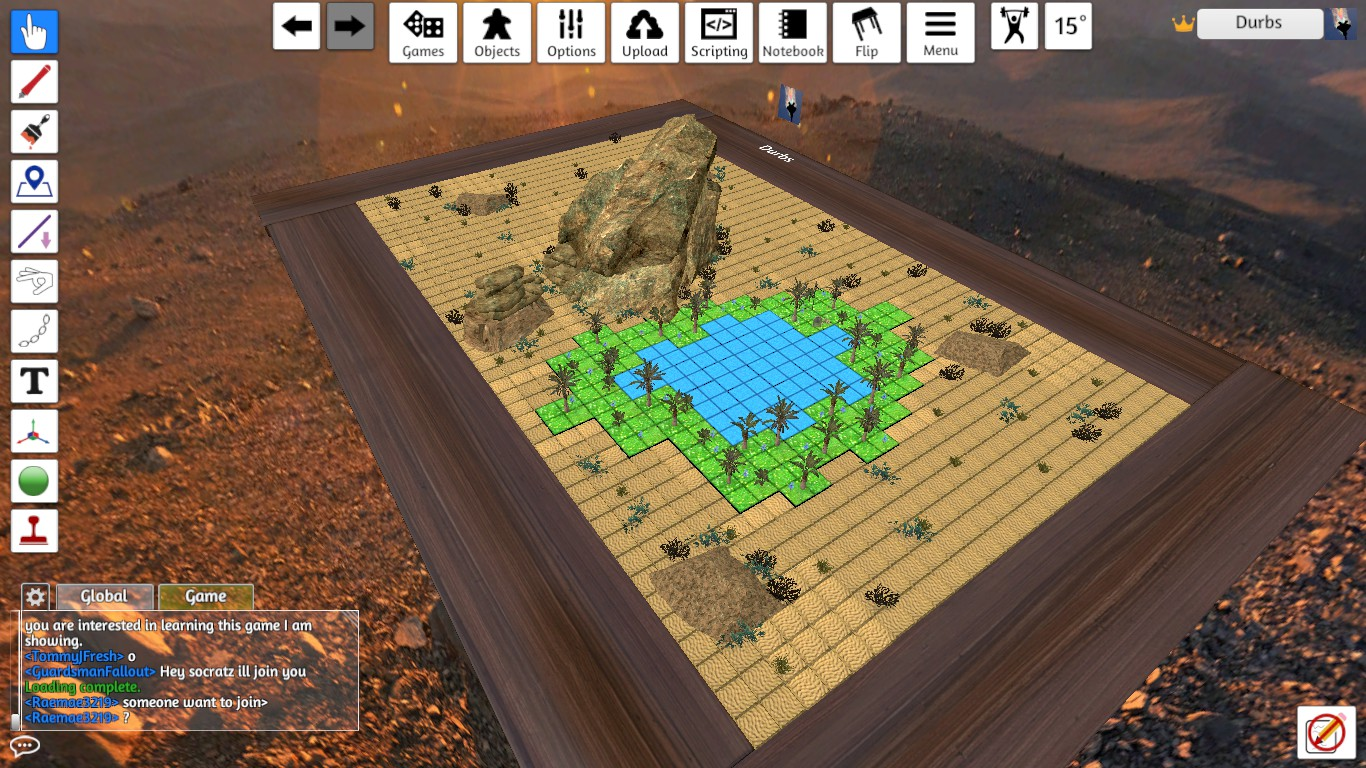 Desert Oasis D&D