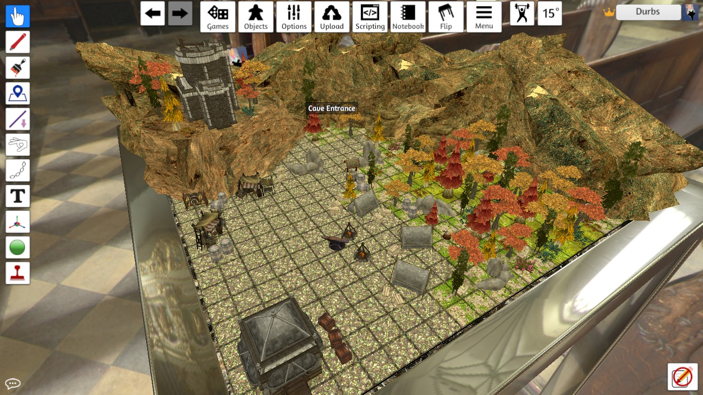 Hidden Base D&D