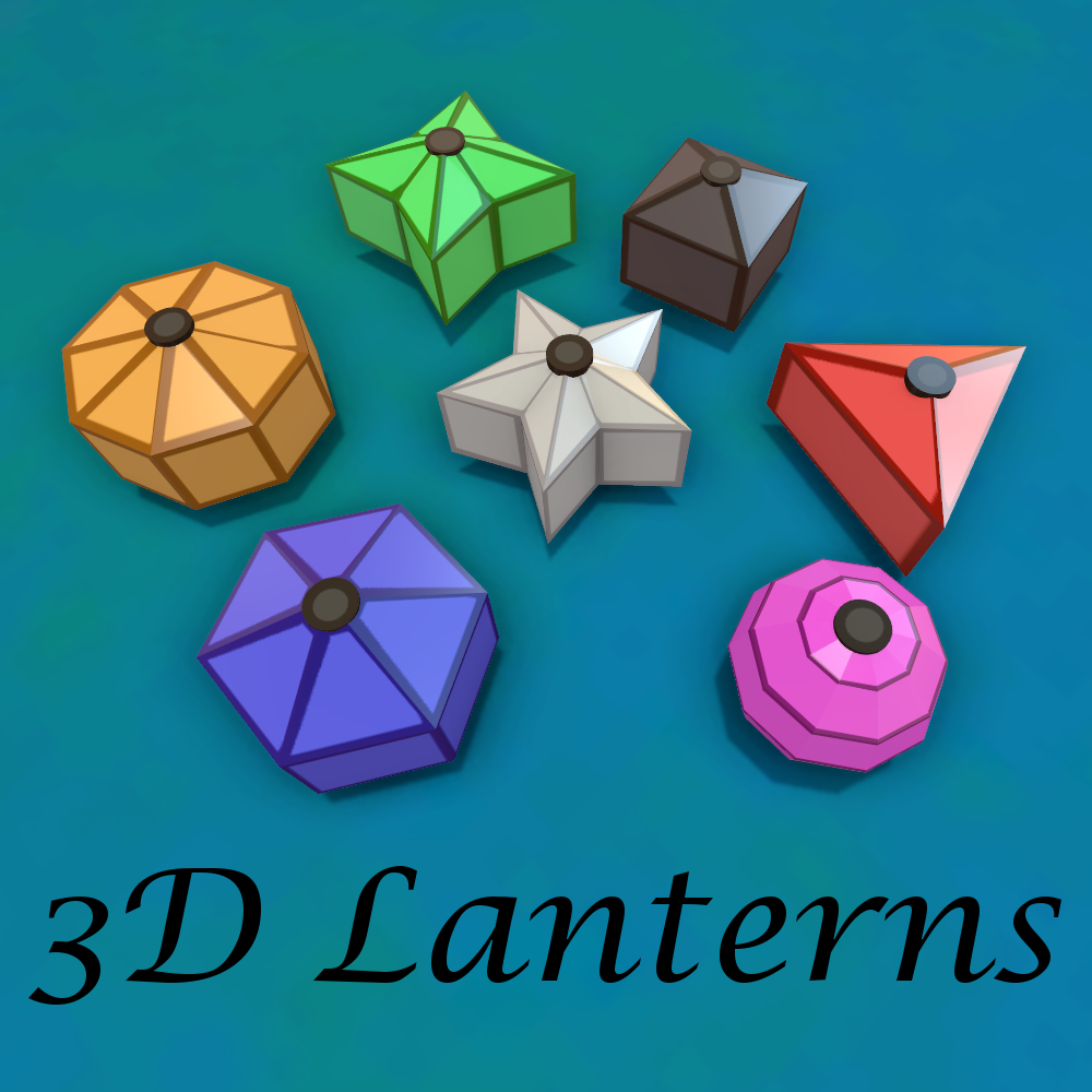 3D Lanterns preview