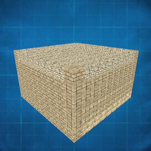 HeroQuest -  1 Room 8w x 8d x 4h