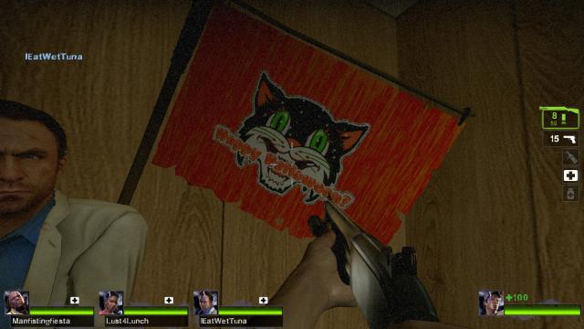 happy halloween animated flag