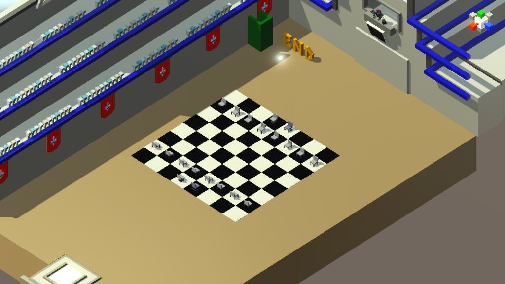 Chess with chairs preview