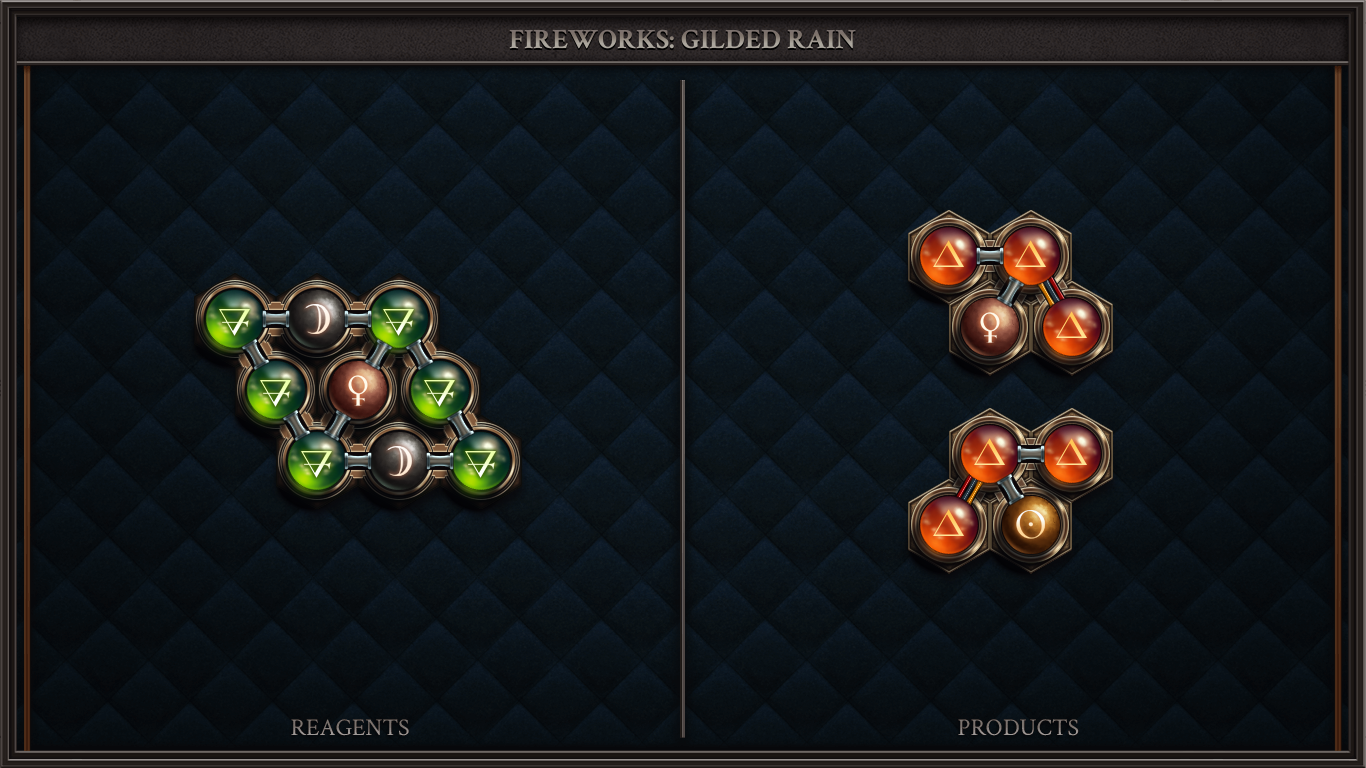 FIREWORKS: GILDED RAIN