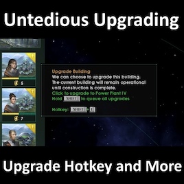::Untedious Upgrading - Achievement Compatible Version::