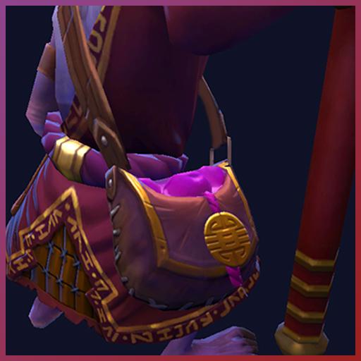 Shadow of the king- Bag with peaches