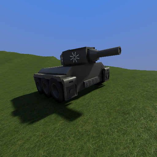 Toxic Planet Survival Vehicle 4 (Rapid Fire Tank)