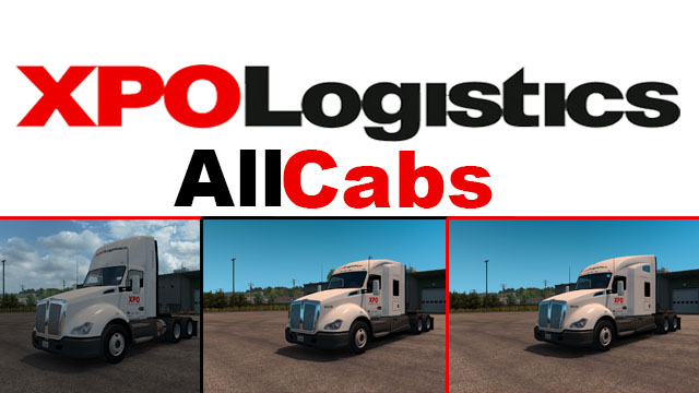 XPO Logistics T680 All Cabs Combo