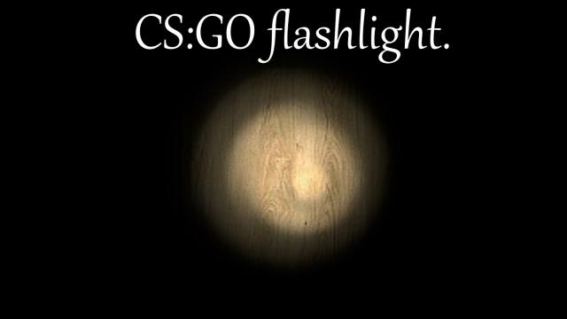 CS:GO unused flashlight