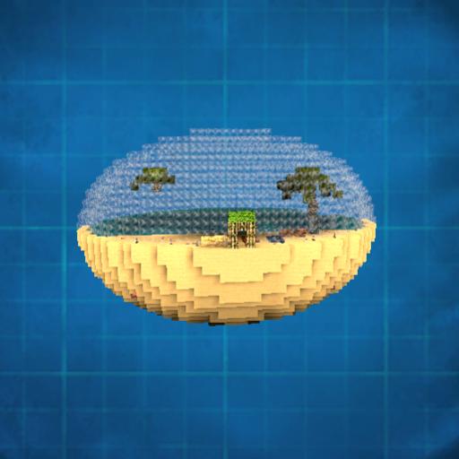 beach in a bubble