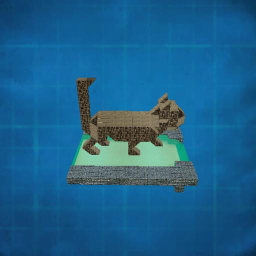Cat Love Statue