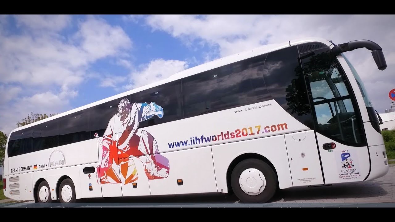 IIHF 2017 Teambus Slovakia