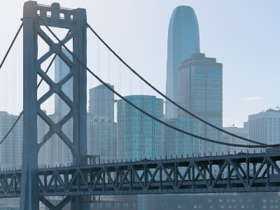 -SOME San Francisco Bridge- :)  Panorama - Watch Dogs 2.