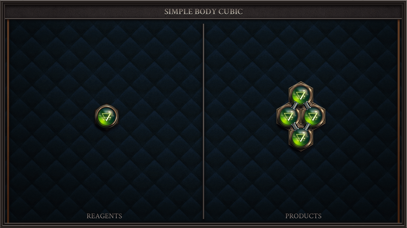 SIMPLE BODY CUBIC