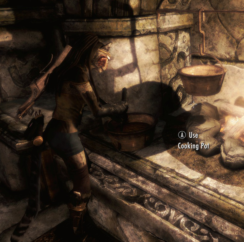 Vlindrel Hall useable cooking pot preview