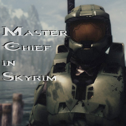 Master Chief in Skyrim