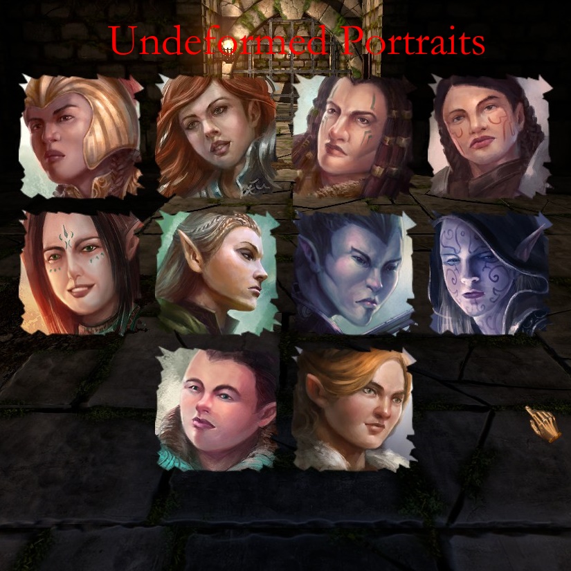UndeformedPortraits