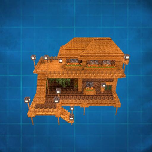 Double House on Stilts
