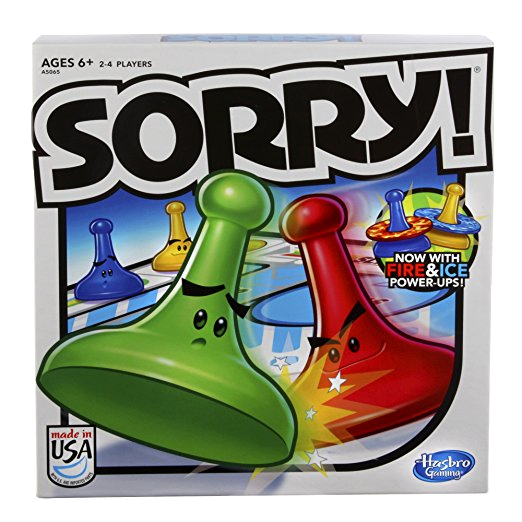 Sorry! with Fire & Ice Power-ups (2013)