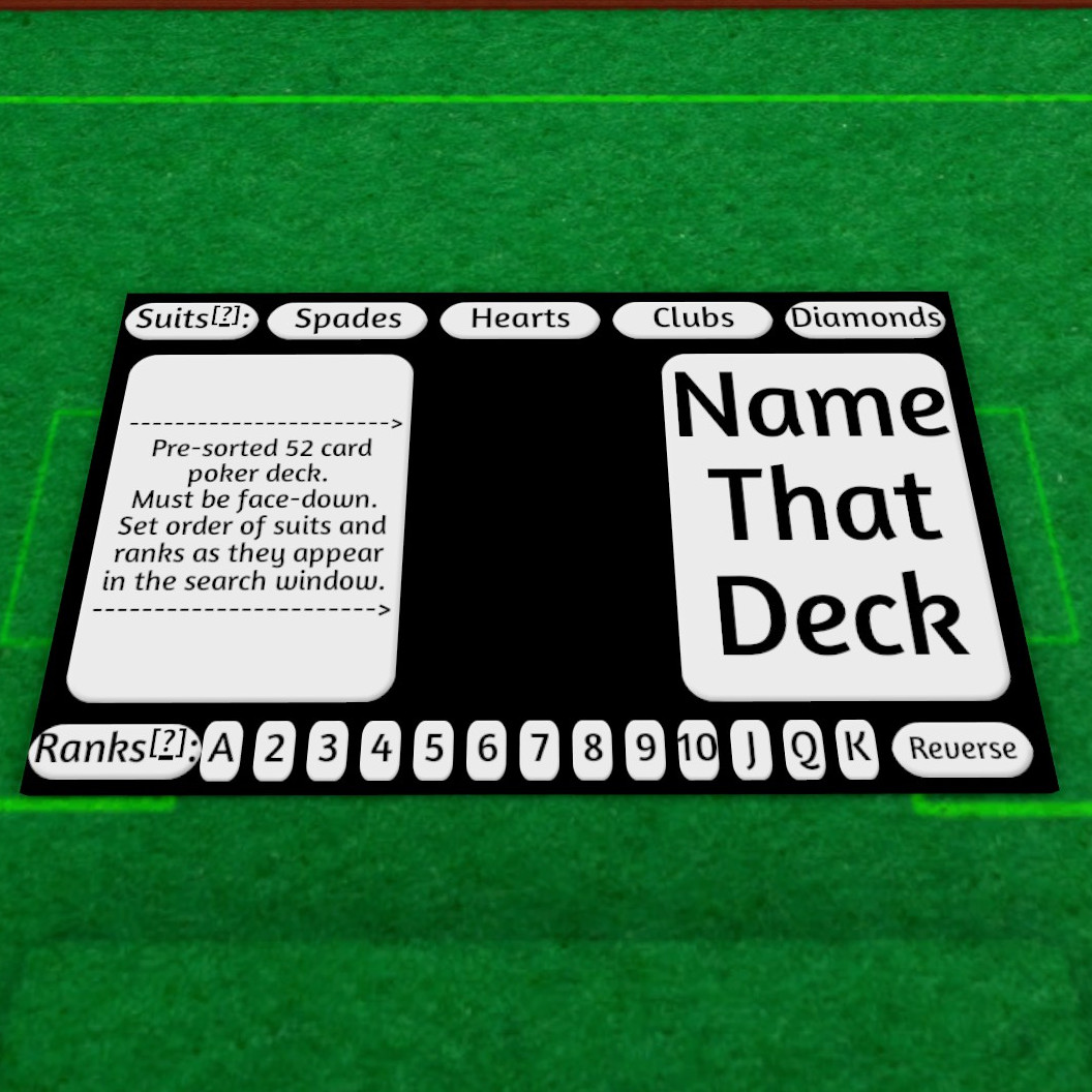 Poker Deck Naming Tool preview