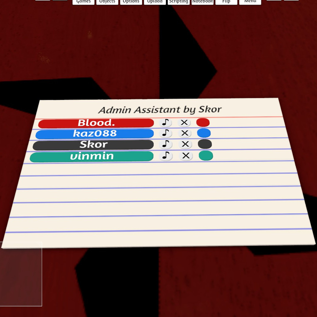 Admin helper preview