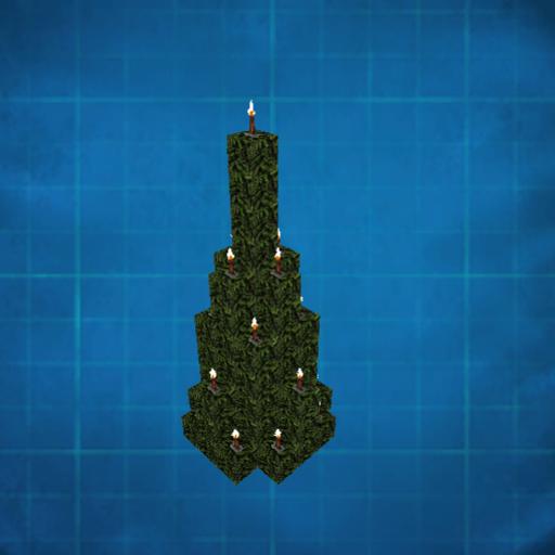 Small Christmas Tree - undecorated (by Jumalein)