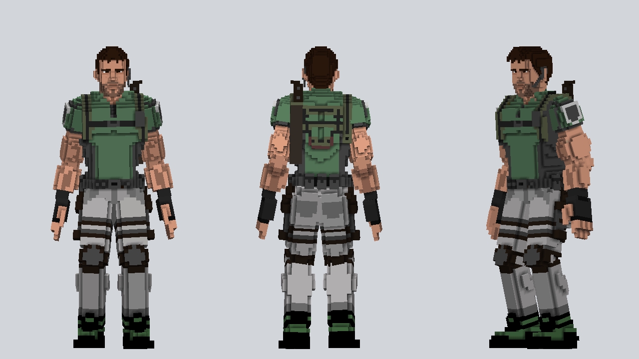 Chris Redfield Resident Evil V