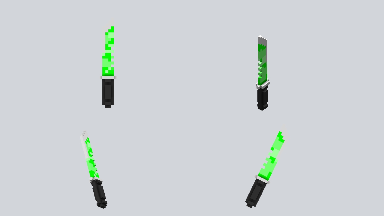 Bowie Knife - Emerald