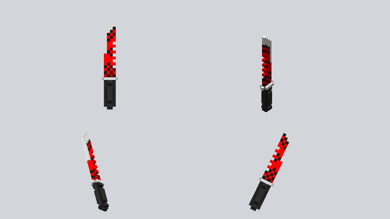 Bowie Knife - Crimson Web