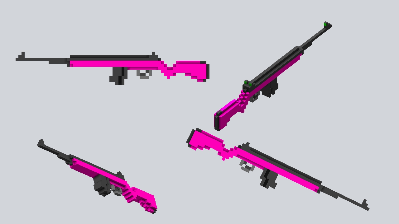 Rifle - Hot Pink