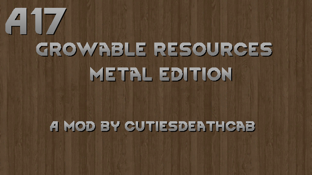 Growable Resources - Metal Edition