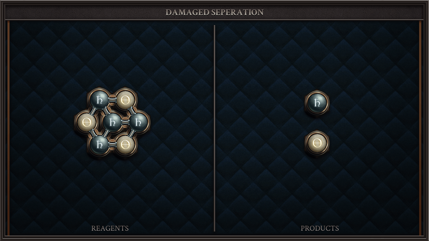 DAMAGED SEPERATION