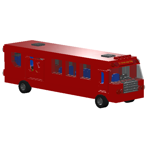 Roter Bus 2