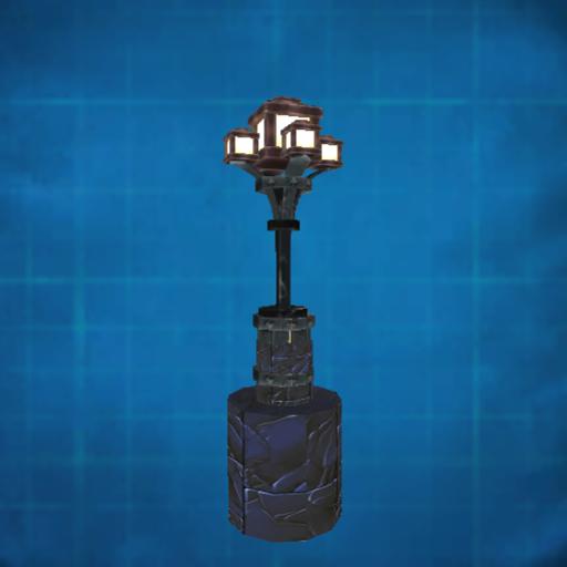 Obsidian Street Lamp
