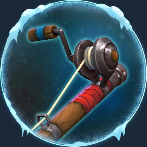 Winter Fishmaster rod with frosty fish( skin v2)