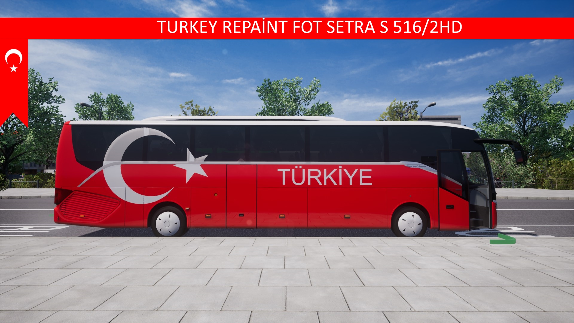 Setra S 516 HD/2 Turkey Repaint