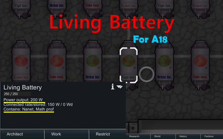 Living Battery [A18]