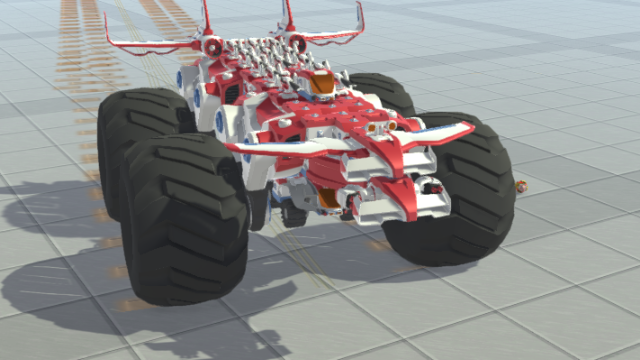 Titan Racer with bug