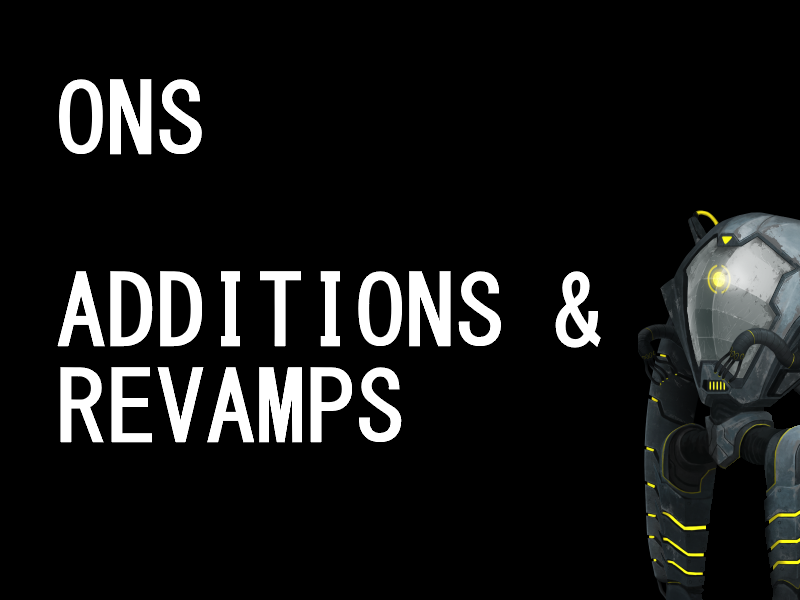 ONS Additions and Revamps