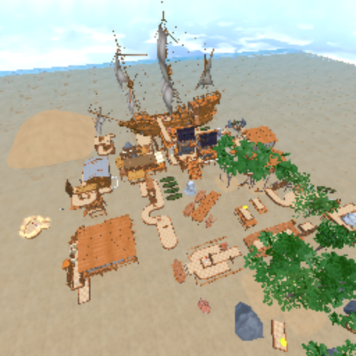 Flooded Pirate Village @Sidemen
