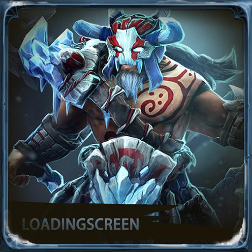 Arctic glacier mask - Loadingscreen