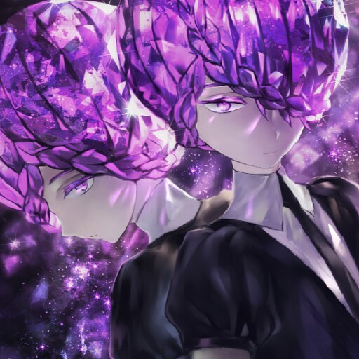 宝石画 Steamワークショップ::宝石之国 双子紫水晶/Amethyst 84&33