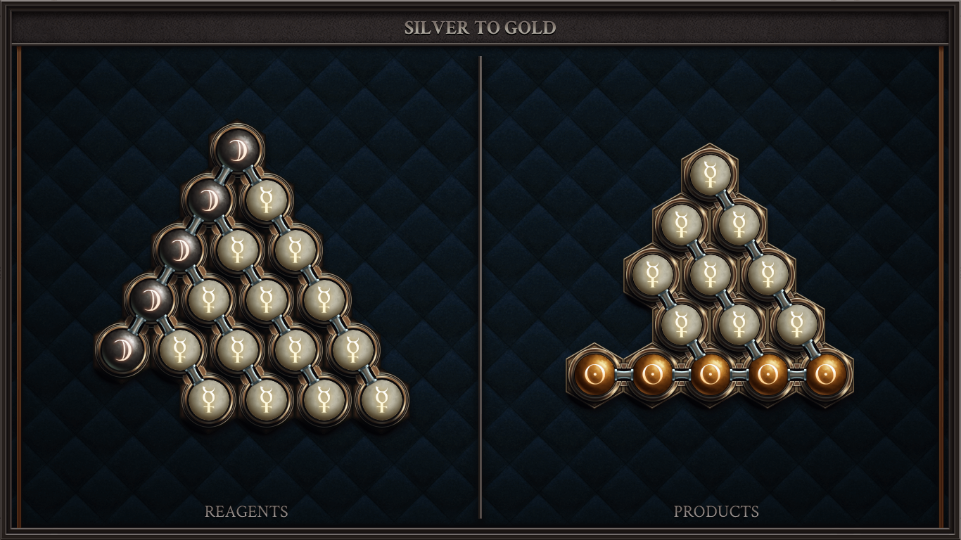 SILVER TO GOLD
