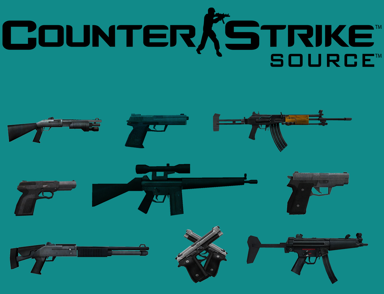 CS: Source Weapon pack