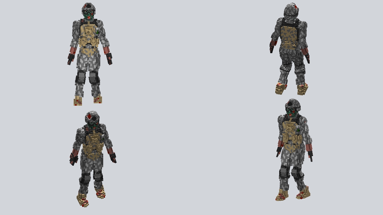 Winter Ranger Zombie