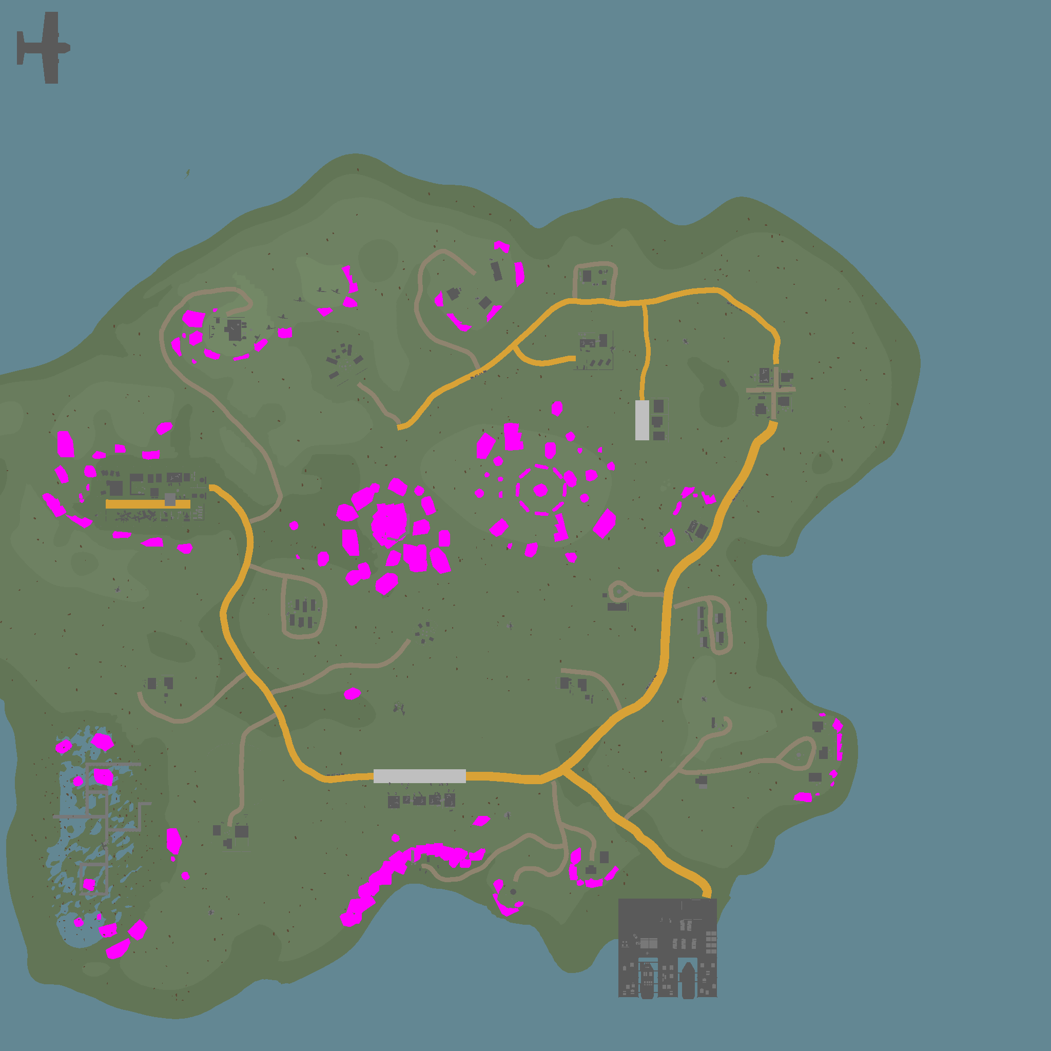 PUBG MAP