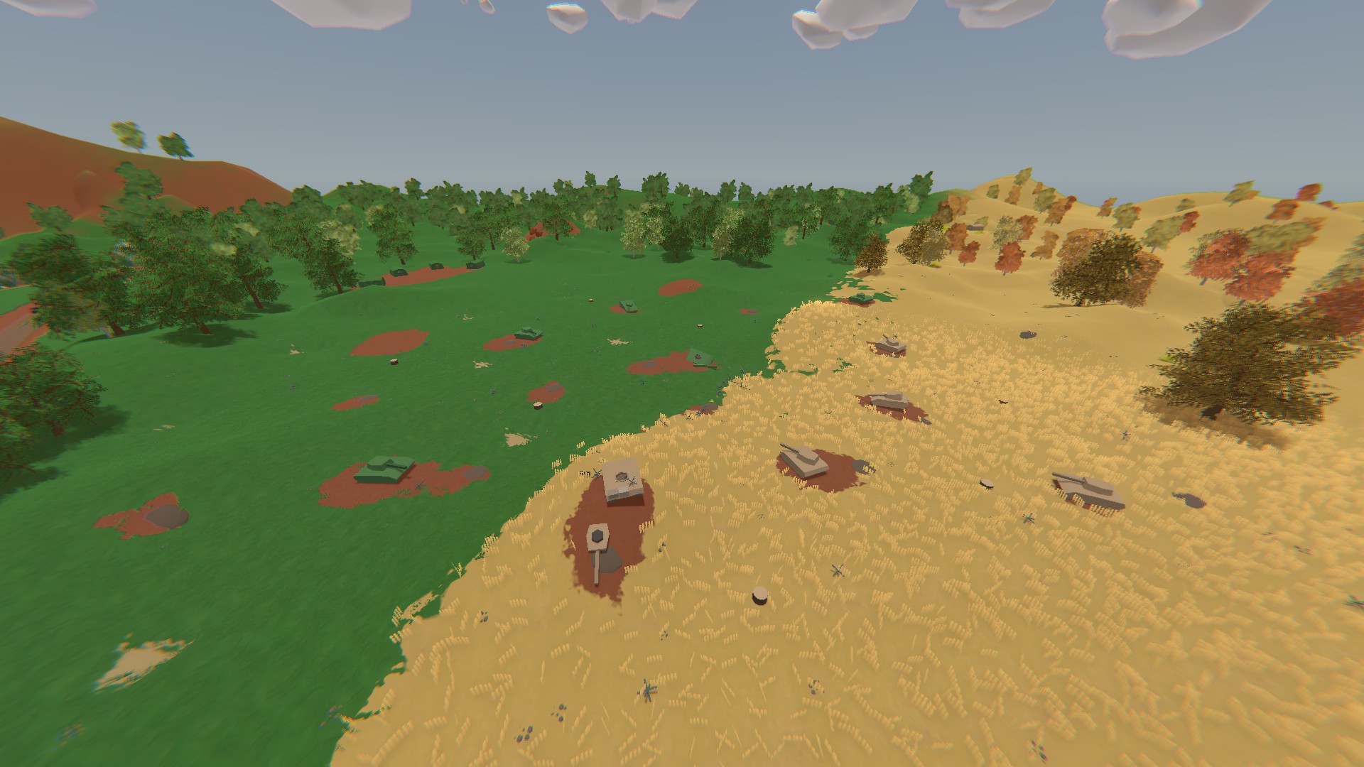 100 Years of Tanks [WW2 Arena map] – Unturned Mod