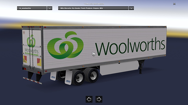 Woolworths Standalone Trailer