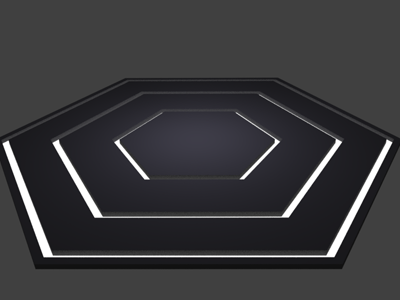 Dark Hexagonal Holodeck